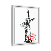 Iron Mike- MCRD Parris Island- Matte Canvas Framed