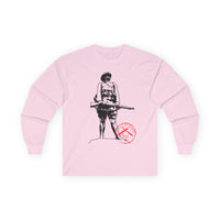 IRON MIKE QUANTICO (Black Ink) | WWI AEF ICONS SERIES | BELLEAU WOOD 1918™ | Long Sleeve T Shirt