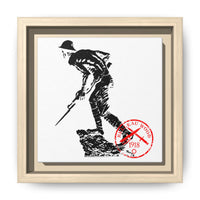 Iron Mike-Belleau Wood Monument |Matte Canvas | Framed