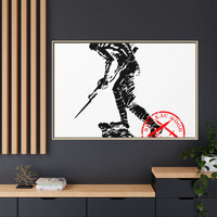 Iron Mike-Belleau Wood Monument |Matte Canvas | Framed