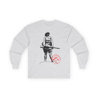 IRON MIKE QUANTICO (Black Ink) | WWI AEF ICONS SERIES | BELLEAU WOOD 1918™ | Long Sleeve T Shirt