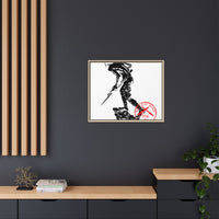 Iron Mike-Belleau Wood Monument |Matte Canvas | Framed