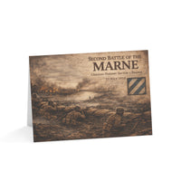 Marne Vintage Military Greeting Card — (1/10/30/50 pack)