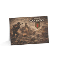 Cantigny Vintage Military Greeting Card — (1/10/30/50 pack)