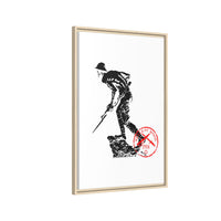Iron Mike-Belleau Wood Monument |Matte Canvas | Framed