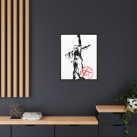 Iron Mike- MCRD Parris Island- Matte Canvas Framed