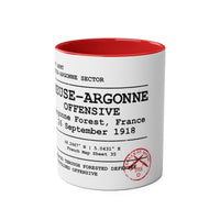 Meuse Argonne | Meuse Argonne Forest |  | Commemorative Coffee Mug — Two-Tone 11oz