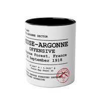 Meuse Argonne | Meuse Argonne Forest |  | Commemorative Coffee Mug — Two-Tone 11oz