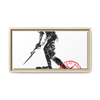 Iron Mike-Belleau Wood Monument |Matte Canvas | Framed