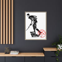 Iron Mike-Belleau Wood Monument |Matte Canvas | Framed