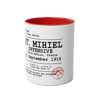 Battle of St. Mihiel | ST. MIHIEL SALIENT |  | 1st Army  Commemorative Coffee Mug — Two-Tone 11oz