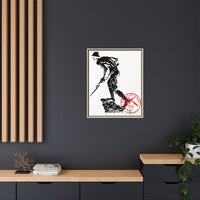 Iron Mike-Belleau Wood Monument |Matte Canvas | Framed