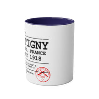 Cantigny WWII Commemorative Coffee Mug — Two-Tone 11oz