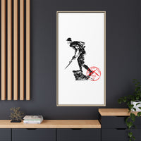 Iron Mike-Belleau Wood Monument |Matte Canvas | Framed