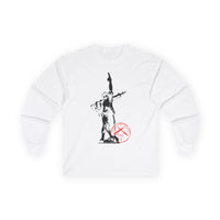 IRON MIKE MCRD PI (Black Ink) | WWI AEF ICONS SERIES | BELLEAU WOOD 1918™ | Long Sleeve T Shirt