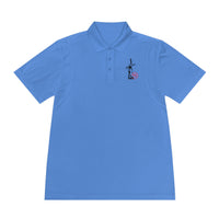 IRON MIKE MCRD - Parris Island Windmill Sketch Polo Shirt — Minimal Dutch Heritage Men’s Sport Polo