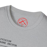BLANC MONT RIDGE WWI | U.S. Marines | AEF Sector Series | Softstyle T-Shirt
