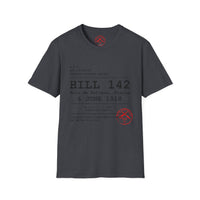 Hill 142 WWI | U.S. Marines | Château-Thierry 1918 | AEF Sector Series Softstyle T-Shirt | Bois de Belleau 6 June 1918