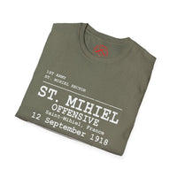 ST MIHEL OFFENSIVE WWI | U.S. Marines | AEF Sector Series Softstyle T-Shirt | (White)