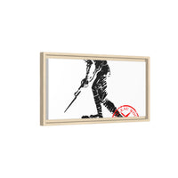 Iron Mike-Belleau Wood Monument |Matte Canvas | Framed