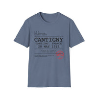 CANTIGNY WWI | 1st Infantry Division | AEF Sector Series Softstyle T-Shirt