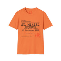 ST MIHEL OFFENSIVE WWI | U.S. Marines | AEF Sector Series Softstyle T-Shirt |