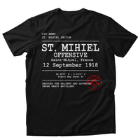 ST MIHEL OFFENSIVE WWI | U.S. Marines | AEF Sector Series Softstyle T-Shirt |