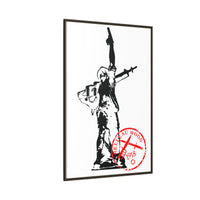 Iron Mike- MCRD Parris Island- Matte Canvas Framed