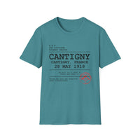 CANTIGNY WWI | 1st Infantry Division | AEF Sector Series Softstyle T-Shirt