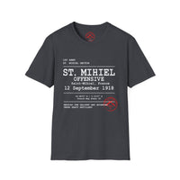 ST MIHEL OFFENSIVE WWI | U.S. Marines | AEF Sector Series Softstyle T-Shirt | (White)