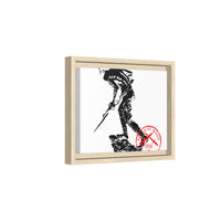 Iron Mike-Belleau Wood Monument |Matte Canvas | Framed