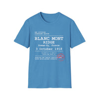 BLANC MONT RIDGE WWI | U.S. Marines | AEF Sector Series | Softstyle T-Shirt (White)