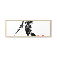 Iron Mike-Belleau Wood Monument |Matte Canvas | Framed
