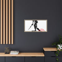 Iron Mike-Belleau Wood Monument |Matte Canvas | Framed