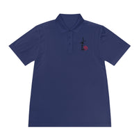 IRON MIKE MCRD - Parris Island Windmill Sketch Polo Shirt — Minimal Dutch Heritage Men’s Sport Polo