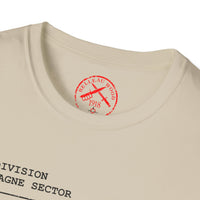 BLANC MONT RIDGE WWI | U.S. Marines | AEF Sector Series | Softstyle T-Shirt