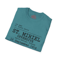 ST MIHEL OFFENSIVE WWI | U.S. Marines | AEF Sector Series Softstyle T-Shirt |