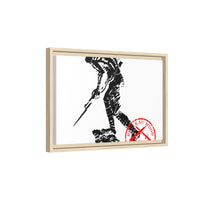 Iron Mike-Belleau Wood Monument |Matte Canvas | Framed