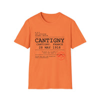 CANTIGNY WWI | 1st Infantry Division | AEF Sector Series Softstyle T-Shirt