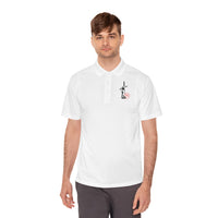 IRON MIKE MCRD - Parris Island Windmill Sketch Polo Shirt — Minimal Dutch Heritage Men’s Sport Polo
