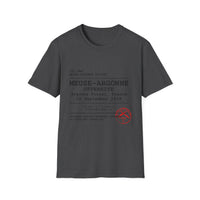 MEUSE ARGONNE OFFENSIVE | WWI | U.S. Marines | AEF Sector Series Softstyle T-Shirt