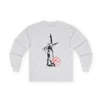 IRON MIKE MCRD PI (Black Ink) | WWI AEF ICONS SERIES | BELLEAU WOOD 1918™ | Long Sleeve T Shirt