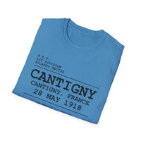 CANTIGNY WWI | 1st Infantry Division | AEF Sector Series Softstyle T-Shirt