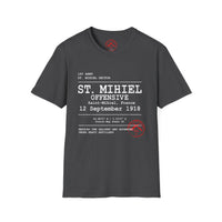 ST MIHEL OFFENSIVE WWI | U.S. Marines | AEF Sector Series Softstyle T-Shirt | (White)
