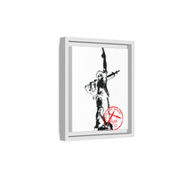 Iron Mike- MCRD Parris Island- Matte Canvas Framed
