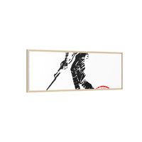 Iron Mike-Belleau Wood Monument |Matte Canvas | Framed