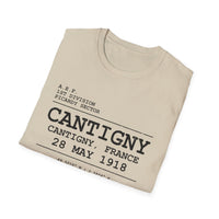 CANTIGNY WWI | 1st Infantry Division | AEF Sector Series Softstyle T-Shirt