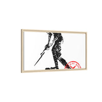 Iron Mike-Belleau Wood Monument |Matte Canvas | Framed