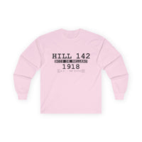 Copy of IRON MIKE MCRD PI (Black Ink) | WWI AEF ICONS SERIES | BELLEAU WOOD 1918™ | Long Sleeve T Shirt