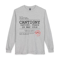 Cantigny |  Long Sleeve Tee | WWI Cantigny, France |28 May 1918 | 1st Division - Big Red One